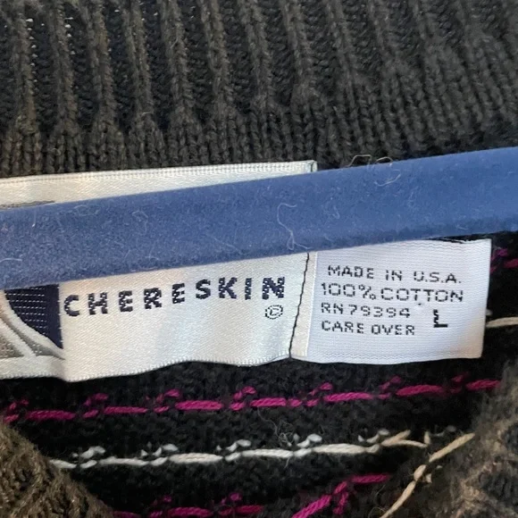 VINTAGE R CHERESKIN SWEATER - Picture 3 of 8